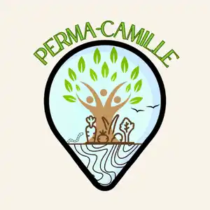logo Perma-camille entreprise de jardinage écologique et designeur en permaculture sur Bruxelles